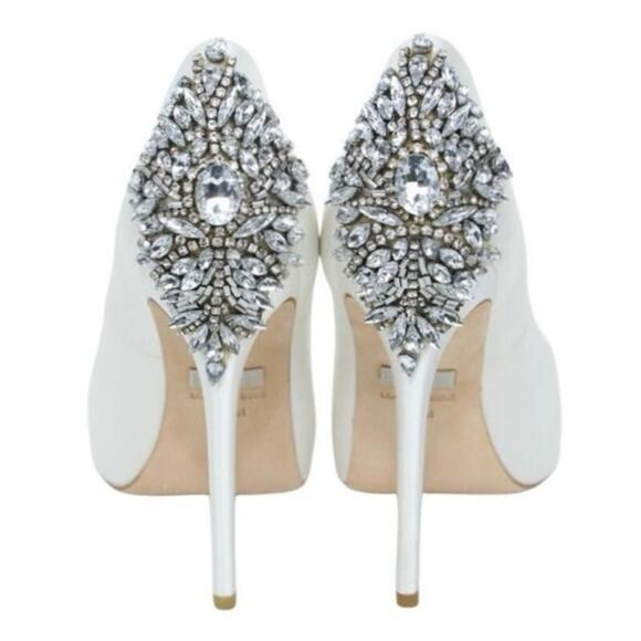Badgley Mischka bridal Collection Sandal Nordstrom Sz 5.5 bridal formal NEW - Picture 5 of 10